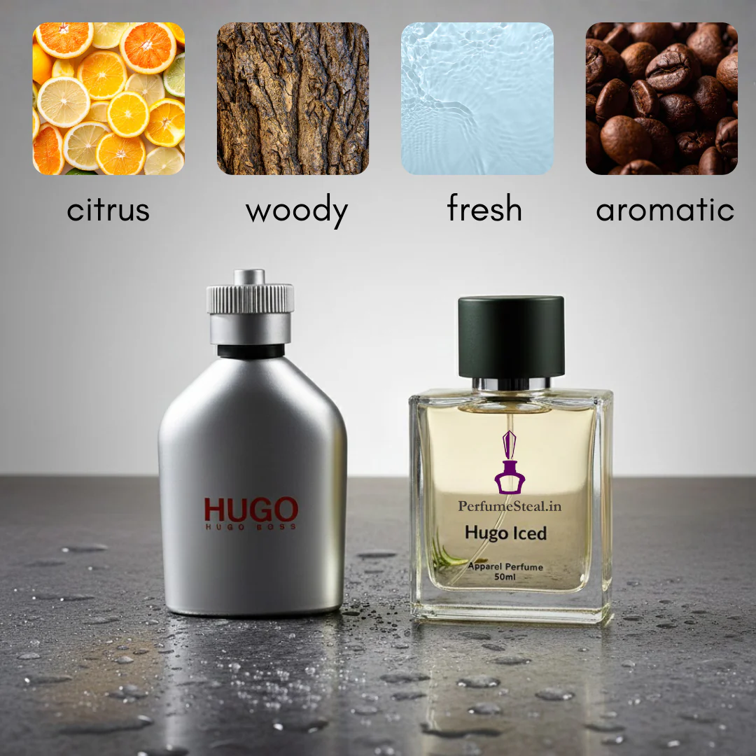Hugoe Iced by Hugoe Bouss for men type Perfume - Image 5
