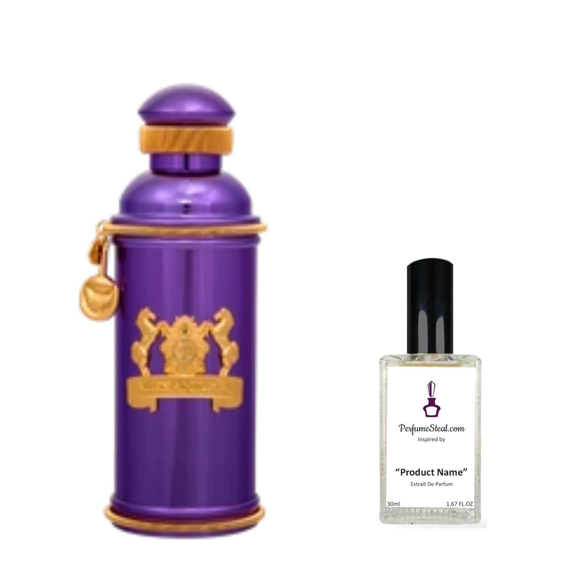 Iris Violet by Alexandre J type Perfume - Image 4
