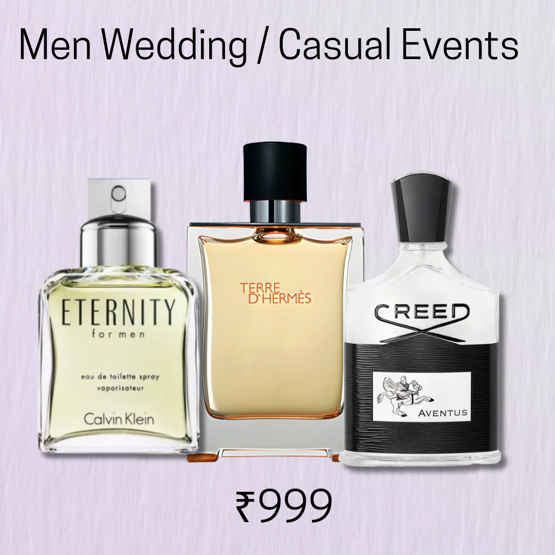 Men Wedding / Casual Events - 3 x 30ml.