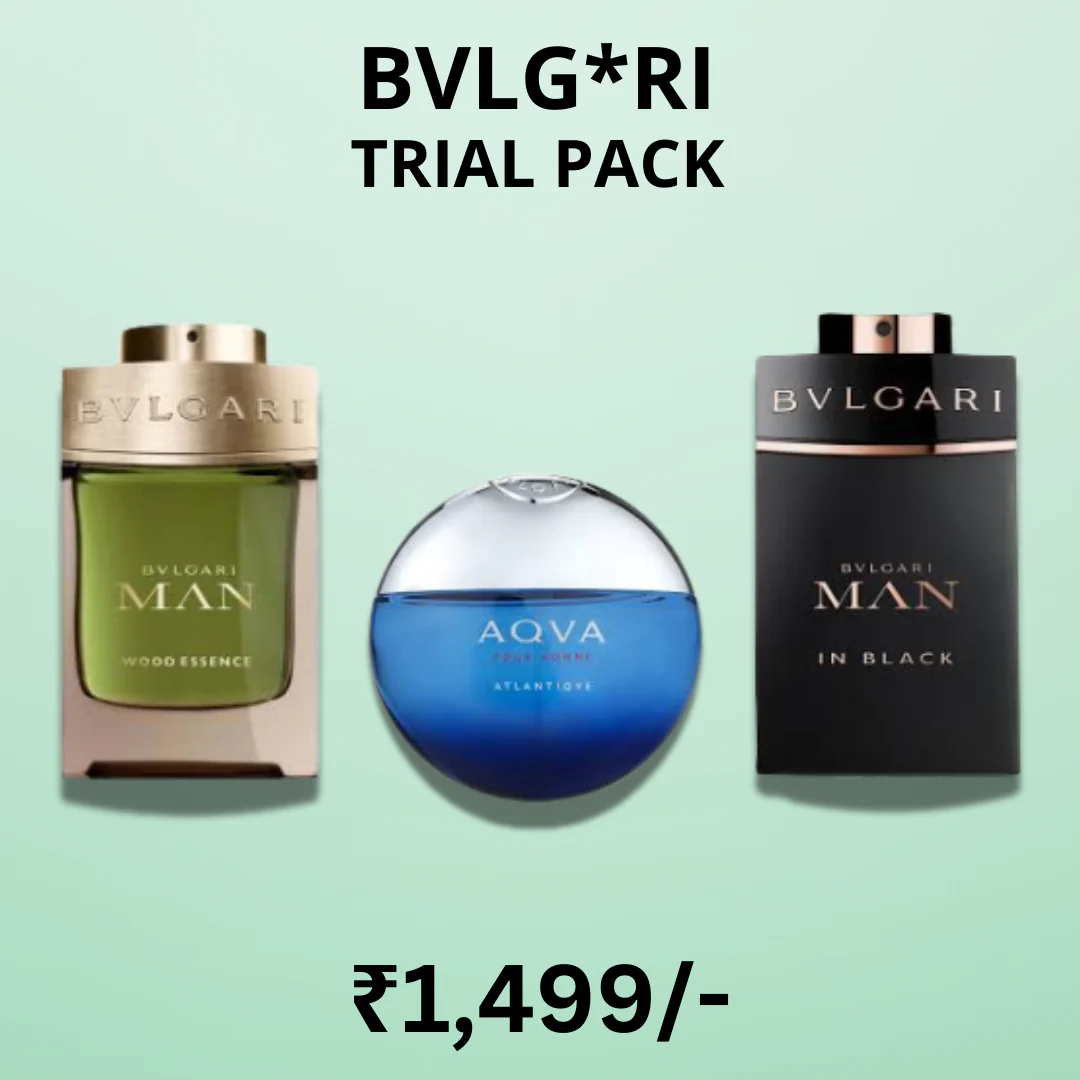 Trial Pack Of Bvlgari 50 ml X 3 Combo For Men.