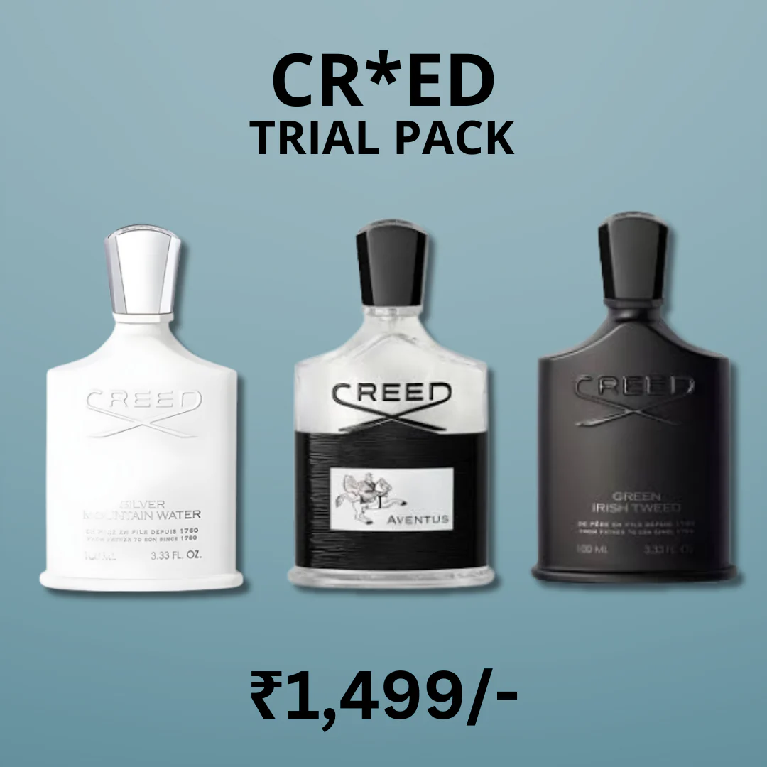 Trial Pack Of Creed 50 ml X 3 Combo for Men.