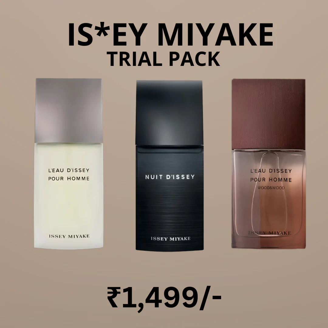 Trial Pack Of Issey Miyake 50 ml X 3 Combo For Men