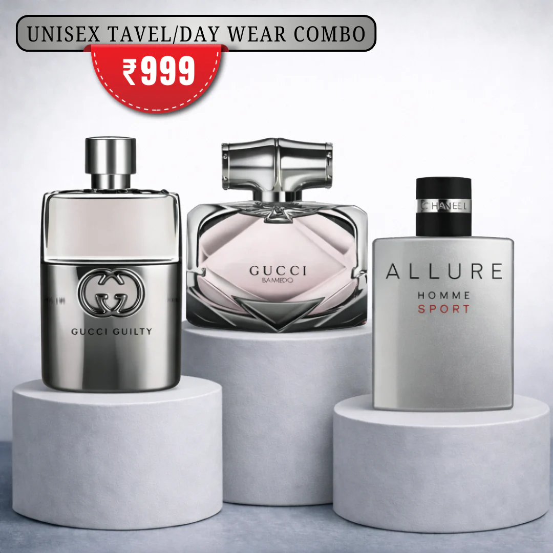 Unisex Travel / Day wear Combo - 3 x 30ml